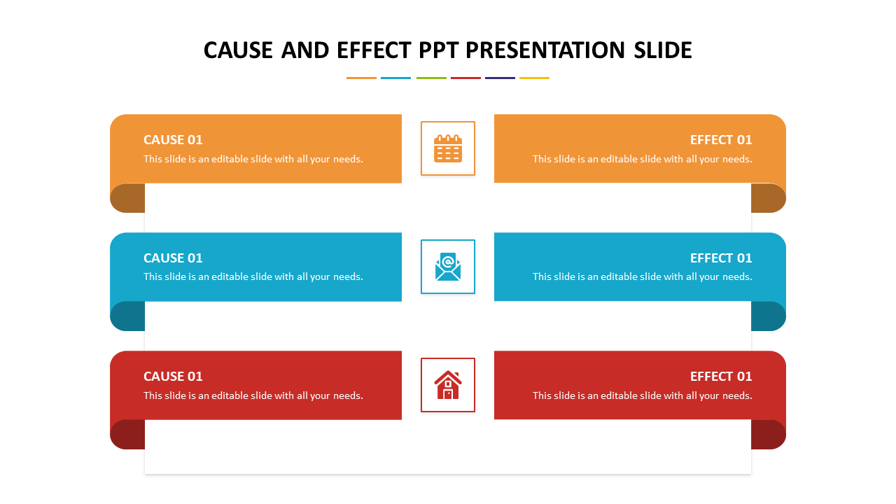 Innovative Cause And Effect PPT Presentation Slide